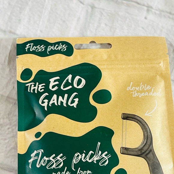 The Eco Gang Mint and Charcoal infused floss NWT 40 pieces - Picture 8 of 10